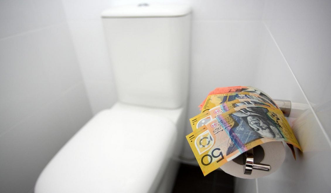 Paying agent's commission is like flushing money down the toilet