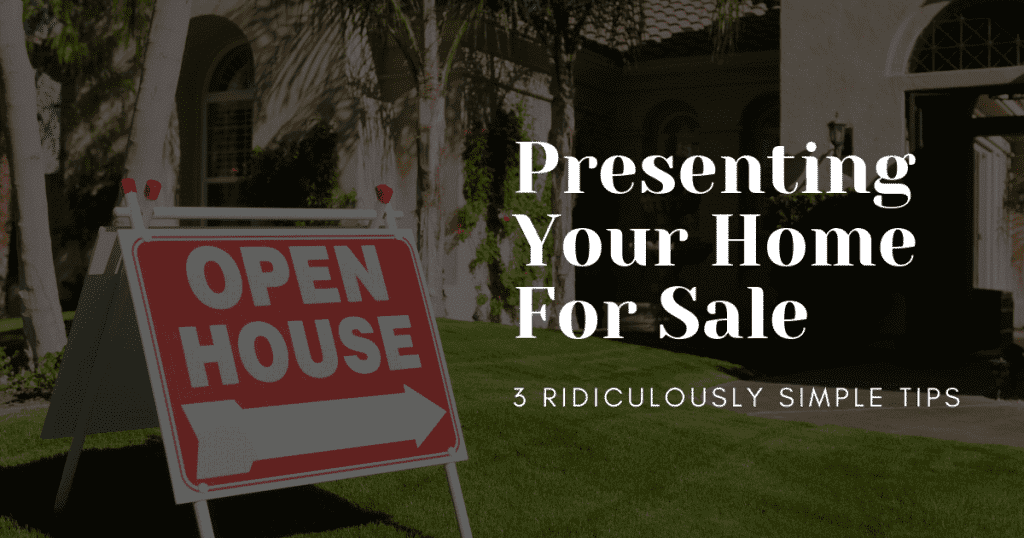 Presenting your property for sale